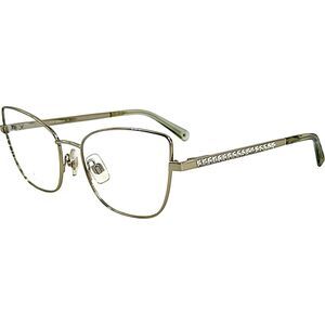 Swarovski SK5287 Womens Metal Eyeglass Frame 016 Shiny Palladium 54-17